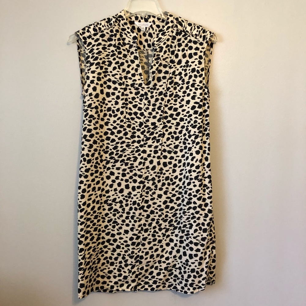 Spotted Sheath Dress